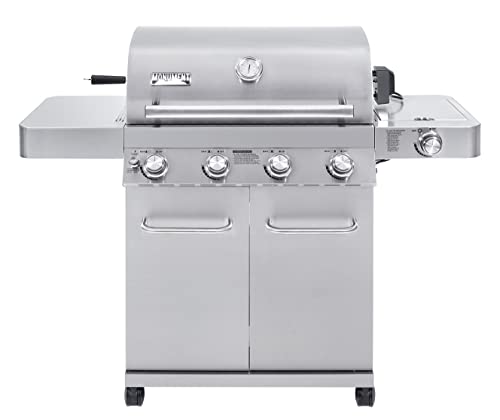 Monument 4-Burner Stainless Steel Gas Grill