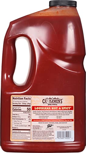 Louisiana Hot & Spicy BBQ Sauce - 1 Gal