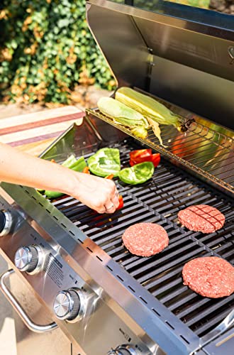 Monument 4-Burner Stainless Steel Gas Grill