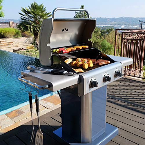 Kenmore Azure Gas Grill with Folding Sides