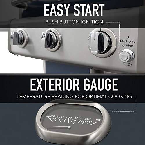 Kenmore Azure Gas Grill with Folding Sides