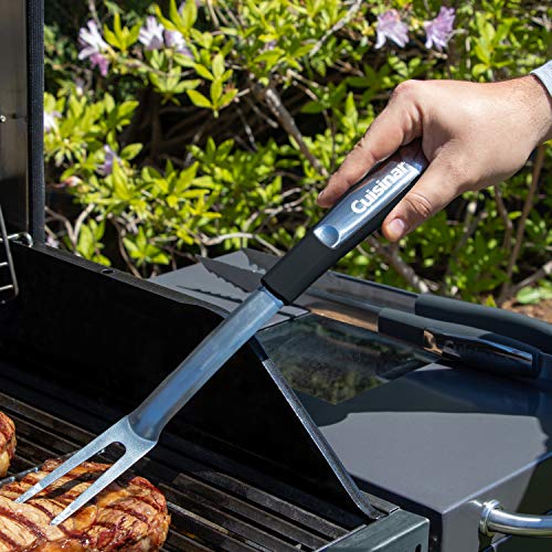 Cuisinart CGS-233BK 3-Piece Grilling Tool Set, Black