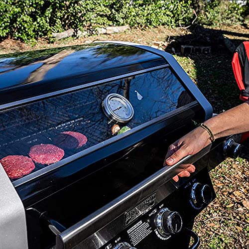 Larger 4-Burner Propane Gas Grill with LED Controls