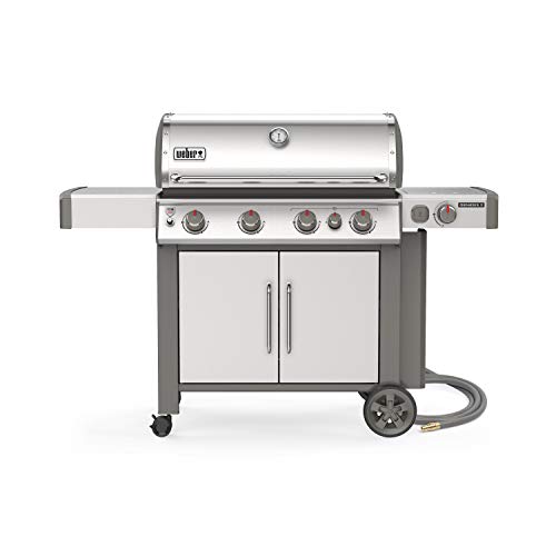 Stainless Steel Natural Gas BBQ Grill - Weber Genesis II S-435