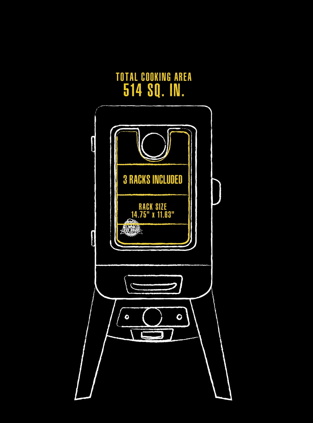 Blazing Electric Wood Chip Smoker with Window