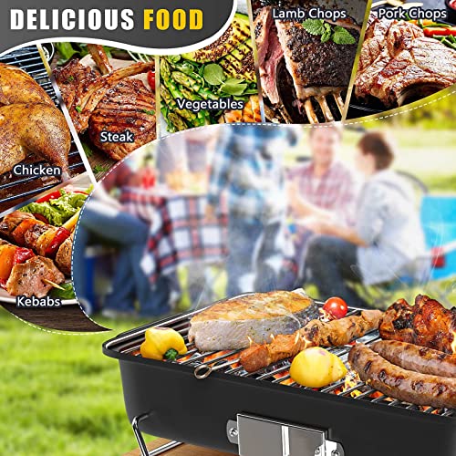 Portable Stainless Steel Charcoal BBQ Grill