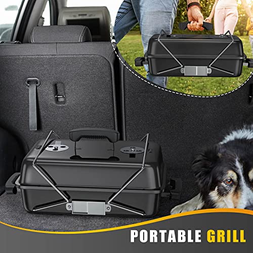 Portable Stainless Steel Charcoal BBQ Grill