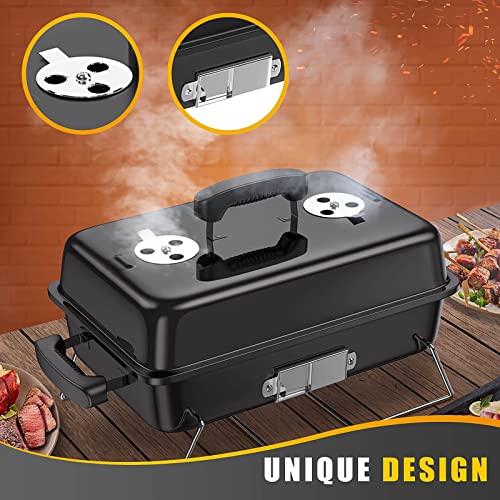 Portable Stainless Steel Charcoal BBQ Grill
