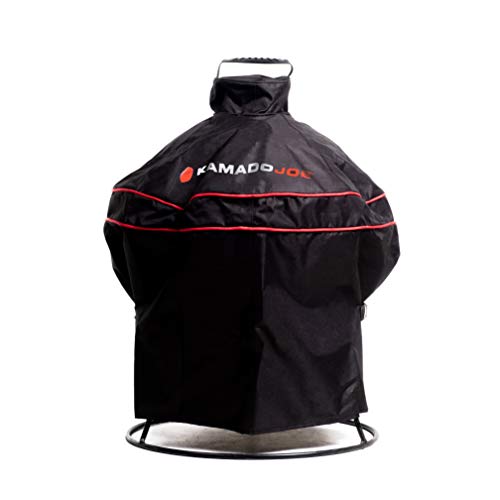 Blaze Red Kamado Joe Jr. Charcoal Grill Bundle