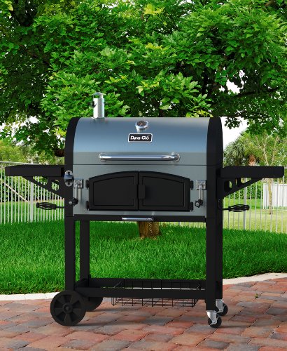 X-Large Dual Chamber Charcoal Grill by Dyna-Glo