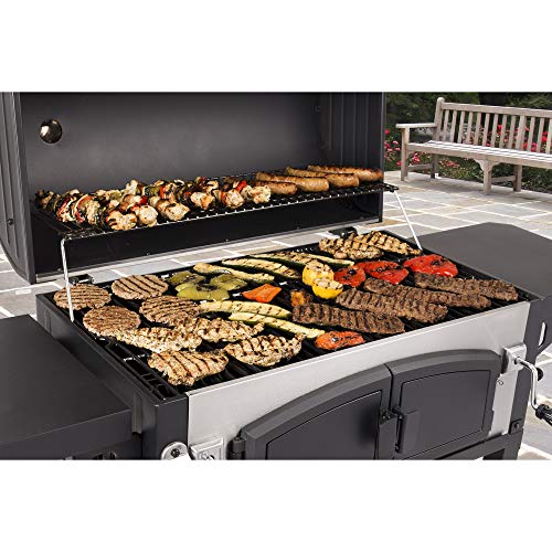 X-Large Dual Chamber Charcoal Grill by Dyna-Glo