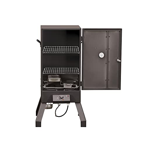 Masterbuilt Analog Electric Smoker with 2 Racks, 30" Black