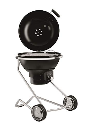 Premium Charcoal Kettle Grill, 24-inch Black