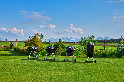 Premium Charcoal Kettle Grill, 24-inch Black