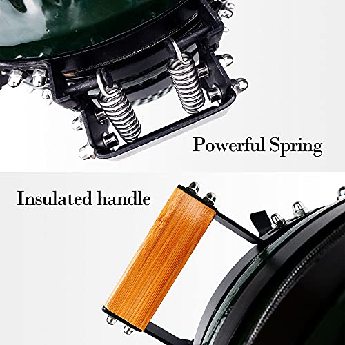 London Sunshine Kamado Charcoal Grill - Junior GREEN