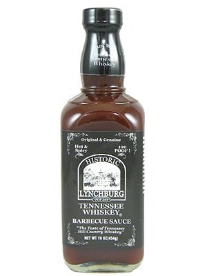 Lynchburg TN Whiskey BBQ Sauce - Hot & Spicy