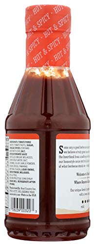 Hot & Spicy BBQ Sauce: Head Country