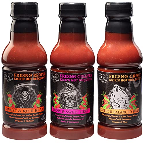 Tony Pigg's Kick'n Hot BBQ Sauce Trio
