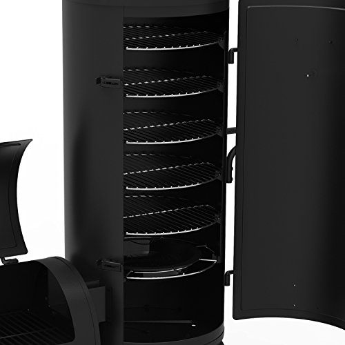 Heavy-Duty Vertical Charcoal Smoker & Grill