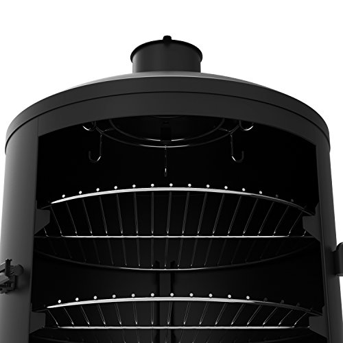 Heavy-Duty Vertical Charcoal Smoker & Grill