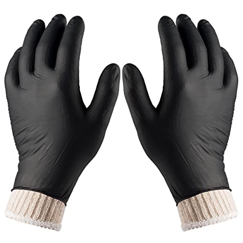 Disposable Cotton and Nitrile BBQ Gloves