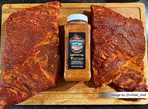 2 Gringos Chupacabra Ribnoxious Rib Rub, 25 Ounces