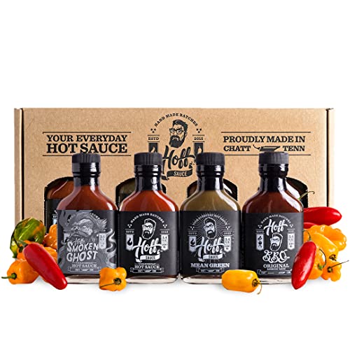 Hoff Sauce BBQ and Hot Sauce Gift Set