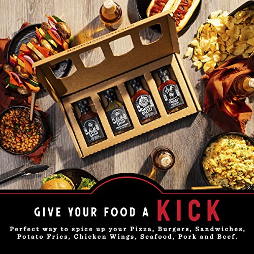 Hoff Sauce BBQ and Hot Sauce Gift Set