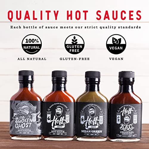 Hoff Sauce BBQ and Hot Sauce Gift Set