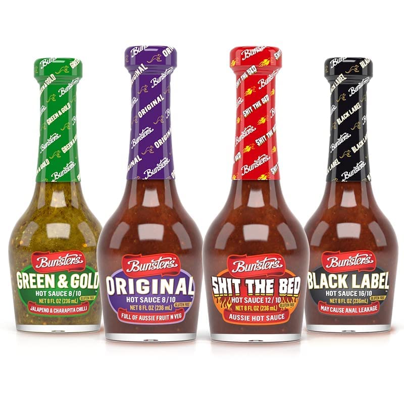 Bunsters Hot Sauce Variety Pack