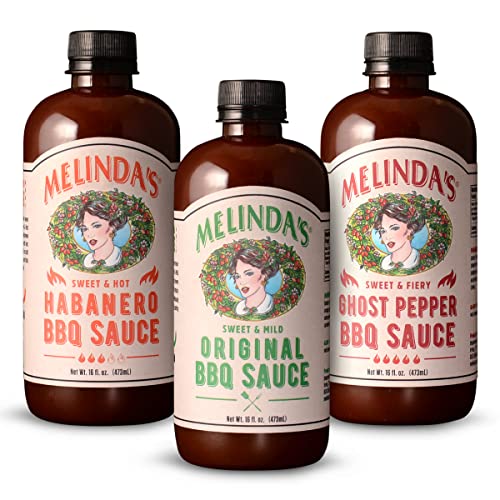 Melinda's Spicy BBQ Sauce Trio Set