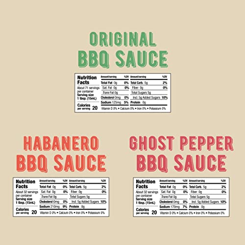 Melinda's Spicy BBQ Sauce Trio Set