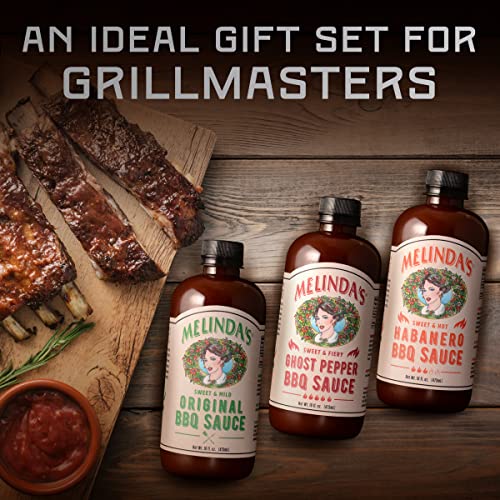 Melinda's Spicy BBQ Sauce Trio Set