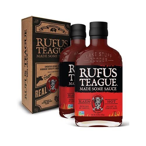 Rufus Teague Blazin' Hot BBQ Sauce - 2 Pack