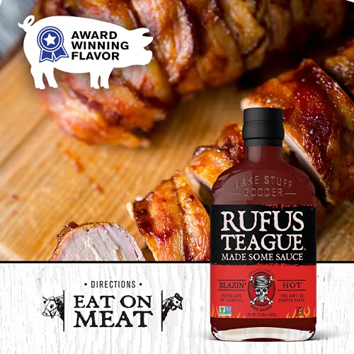 Rufus Teague Blazin' Hot BBQ Sauce - 2 Pack