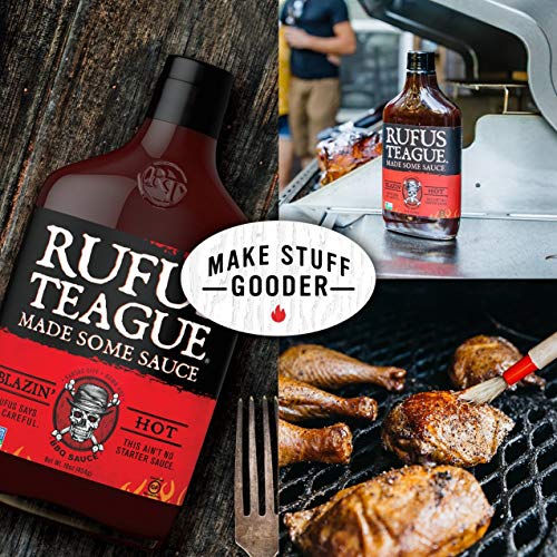 Rufus Teague Blazin' Hot BBQ Sauce - 2 Pack