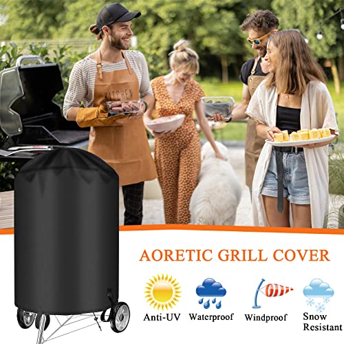 Waterproof Charcoal Grill Cover for Weber BBQ