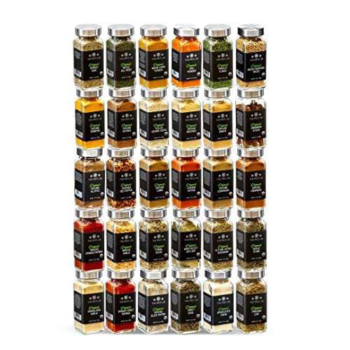 Complete Organic Spice Starter Set - 30 Jars