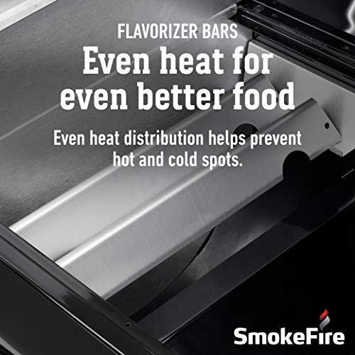 Weber SmokeFire EX6 Pellet Grill, Black