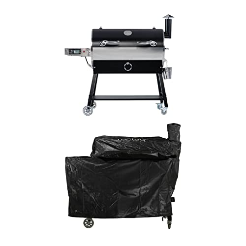Recteq Wi-Fi-Enabled Pellet Smoker + Cover