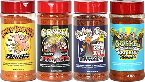 Meat Church Variety Pack: 4 Holy Seasonings