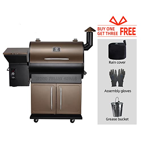 Z GRILLS Digital Wood Pellet Grill Smoker, 700 sq. in