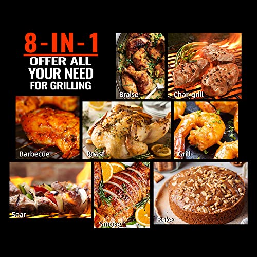 Z GRILLS Digital Wood Pellet Grill Smoker, 700 sq. in