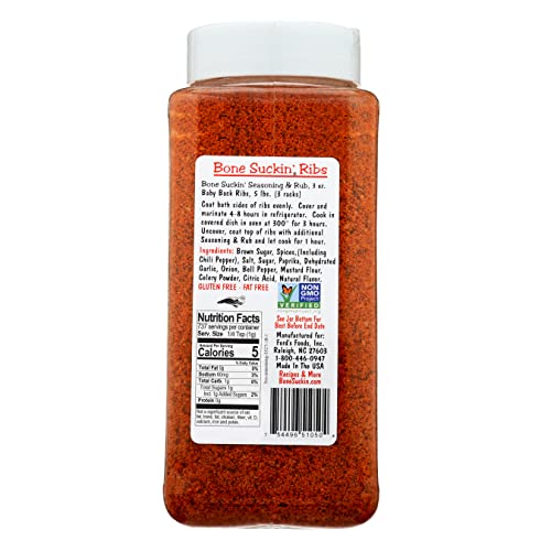 Bone Suckin' Sauce Seasoning & Rub Original, 26 Ounce