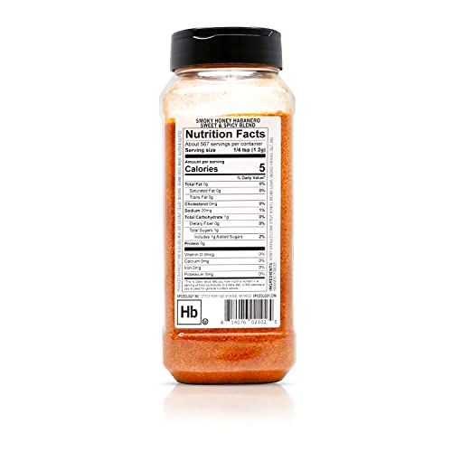 Smoky Honey Habanero BBQ Rub - 24 oz