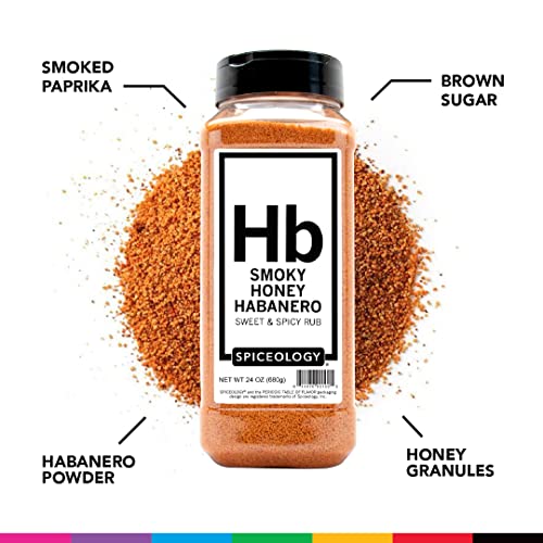 Smoky Honey Habanero BBQ Rub - 24 oz