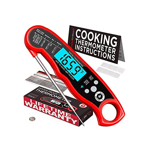 Waterproof Instant Meat Thermometer for BBQ