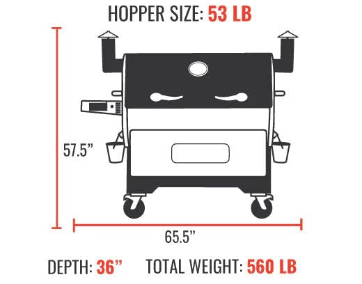 Recteq BFG Pellet Smoker Grill | Wi-Fi-Enabled