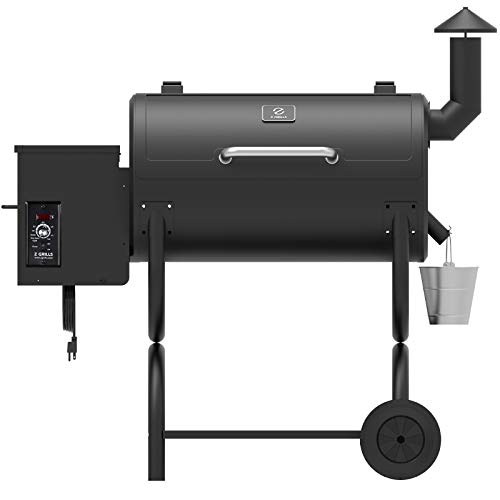 Z GRILLS Wood Pellet BBQ Smoker 550 sq in Black