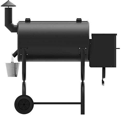 Z GRILLS Wood Pellet BBQ Smoker 550 sq in Black